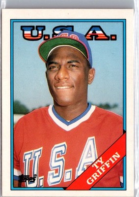 1988 Topps Traded - Ty Griffin #44T (RC)