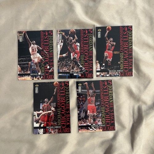 1995-96 UD Collectors Choice MICHAEL JORDAN HE’S BACK COMPLETE SET M1 ...