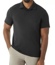 Member  s Mark Stretch Lightweight Cotton Men's Pique Polo Classic Fit Shirt S