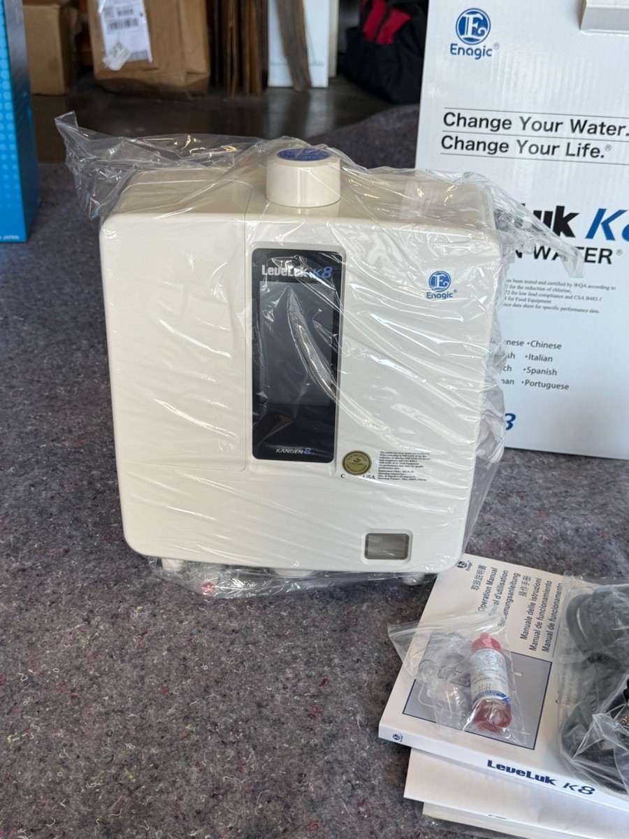 Enagic LeveLuk K8 A26-00 KANGEN WATER Alkaline Filtration Ionizer