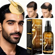 5x Biotin Hair Growth Spray Anti Hair Loss Fast Regrowth Scalp Treatment Serum