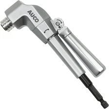 Durable Right Angle Drill Attachment, Impact Fit, Max Torque 500 In-Lbs, All Met