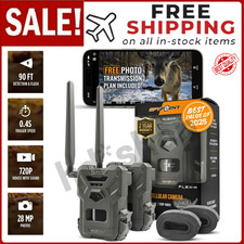 SPYPOINT FLEX M Cellular Trail Camera ONLY with Free Photo Plan and Dual SIM
