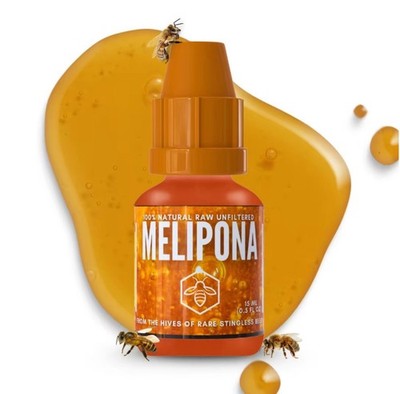 JIMERITO HONEY, MIEL MELIPONA GOTAS, 15ml ,100% PURE ORIGINAL HONEY FROM MEXICO!