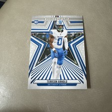 2024 Panini-Rookies & Stars NFL #190 Terrion Arnold (RC) Lions 