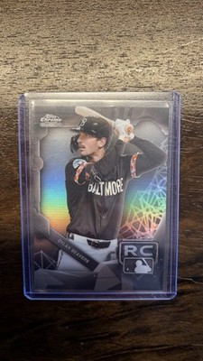 2026 Topps Chrome Black Dylan Beavers Rookies Design Variation Baltimore Orioles