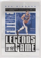 2020-21 Panini NBA Hoops Future Legends of the Game 86/999 Ben Simmons #25 pe8