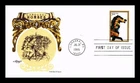 DR JIM STAMPS US COVER CAROUSEL HORSES FIRST DAY ISSUE ARTMASTER