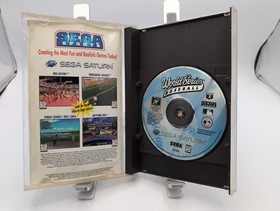 World Series Baseball (Sega Saturn, 1995)C.I.B. HAS WARRANTY CARD Not Tested 