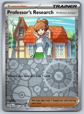 Professor's Research Uncommon SV: Black Bolt 085/086 NM