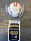 Ranger Suarez Autographed Boston Red Sox Logo Major League Baseball JSA