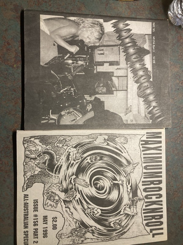 Maximum rock ‘n’ roll 156 part one and part two           2-￼ magazines