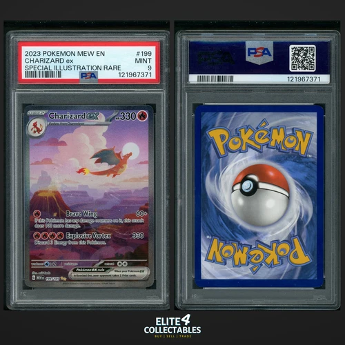 Charizard EX 199/165  - PSA 9 (151)