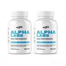 Image of (2 Pack) Alpha Labs Male Performance Capsules, Alphalabs Support 120 Capsules