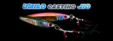 FISHUS UMIKO CASTING Shore And Boat Fishing Jigs made in Japan 40gr