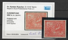 SBZ MiNr. 230 mit PF I - postfrisch - KB Dr. Ruscher BPP "einwandfrei" - (KB08)
