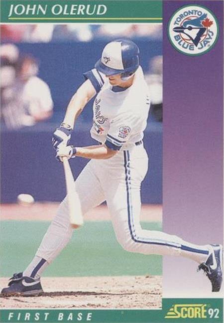 1992 Score - John Olerud #345 - 1 of 1