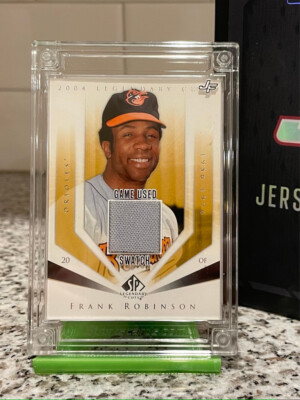 2022 Jersey Fusion Frank Robinson Game Used Swatch Orioles