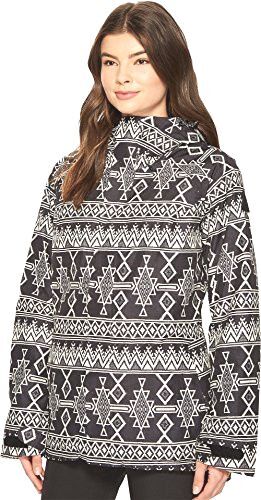 Burton Womens Gore-Tex Rubix Jacket, True Black Mojave, SmallSmall - Picture 2 of 3
