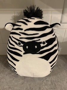 Squishmallow Kellytoy Freddie The Zebra 8