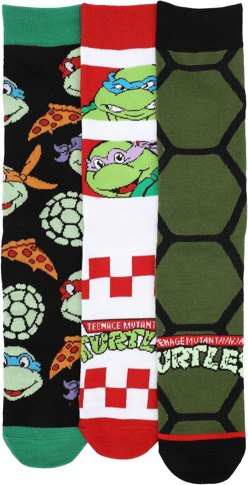 Бокс-сет Teenage Mutant Ninja Turtles с экипажем из 3 пар, 10-13 лет