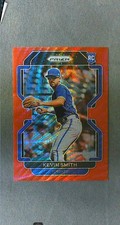 2022 Panini Prizm Tier III Red Wave Prizm #266 Kevin Smith RC Blue Jays #d 83/99