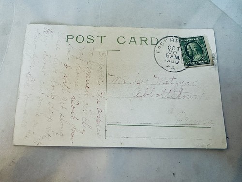 I'm Enjoying a Game of Bridge 1910 - Postcard #460 - Picture 2 of 2