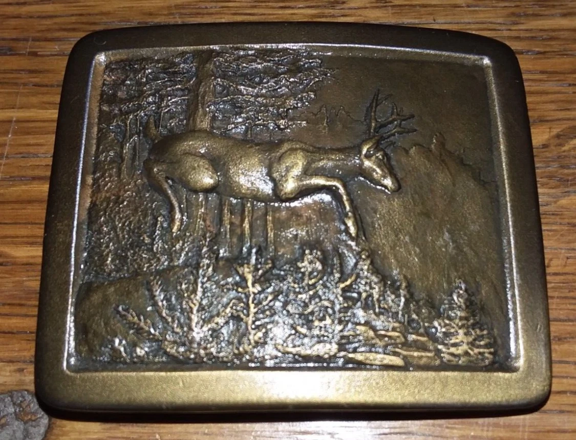 Indiana Craft Deer Belt Buckles for sale | eBay display picture 3