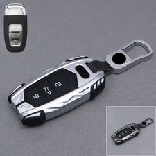Zinc Alloy Silicone Car Key Case Cover For Audi Q2 Q5 A3 A4 A5 A6 A7 A8 S6 Rs S4
