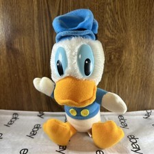Vintage 1980's Walt Disney Mickey's Christmas Carol Donald Duck Plush.