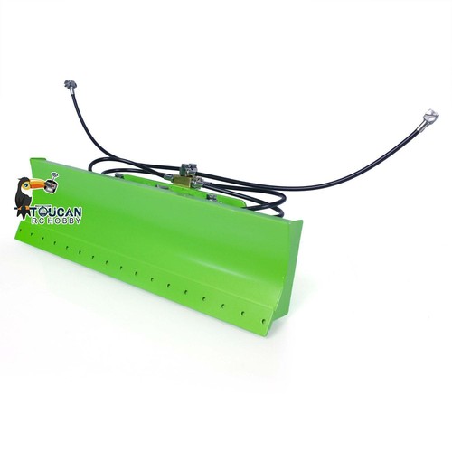 LESU Green Shovel Metal Dozer Blade for 1/14 RC Hydraulic Skid Steer Loader Part - Picture 5 of 7