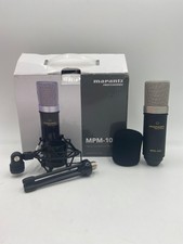 Marantz Mpm-1000 Condenser Studio Microphone E.g, With Extras