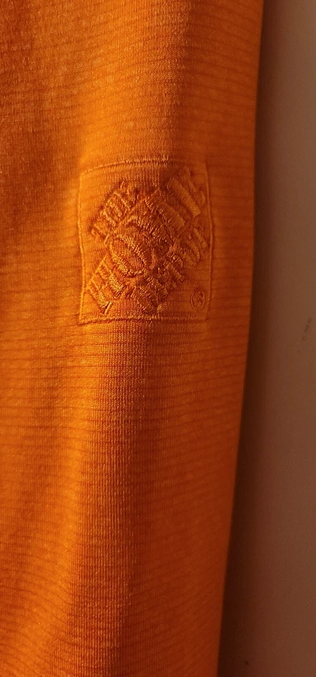 Pullover Cutter & Buck Performance CB DryTec drk naranja/ligero cuarto cremallera XL nuevo con etiquetas Foto 3 de 3