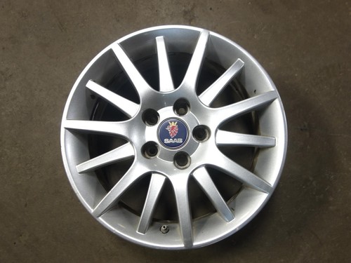 08-12 SAAB 9-3 16x6-1/2 5 Lug 110mm 14 Spoke Aluminum Alloy Wheel Rim Alu 72