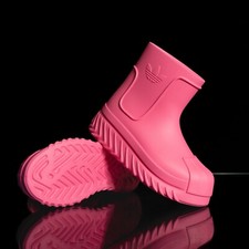 Adidas Original Superstar Women's Size 7.5 Rain Boot Sneaker Shoe Pink 613