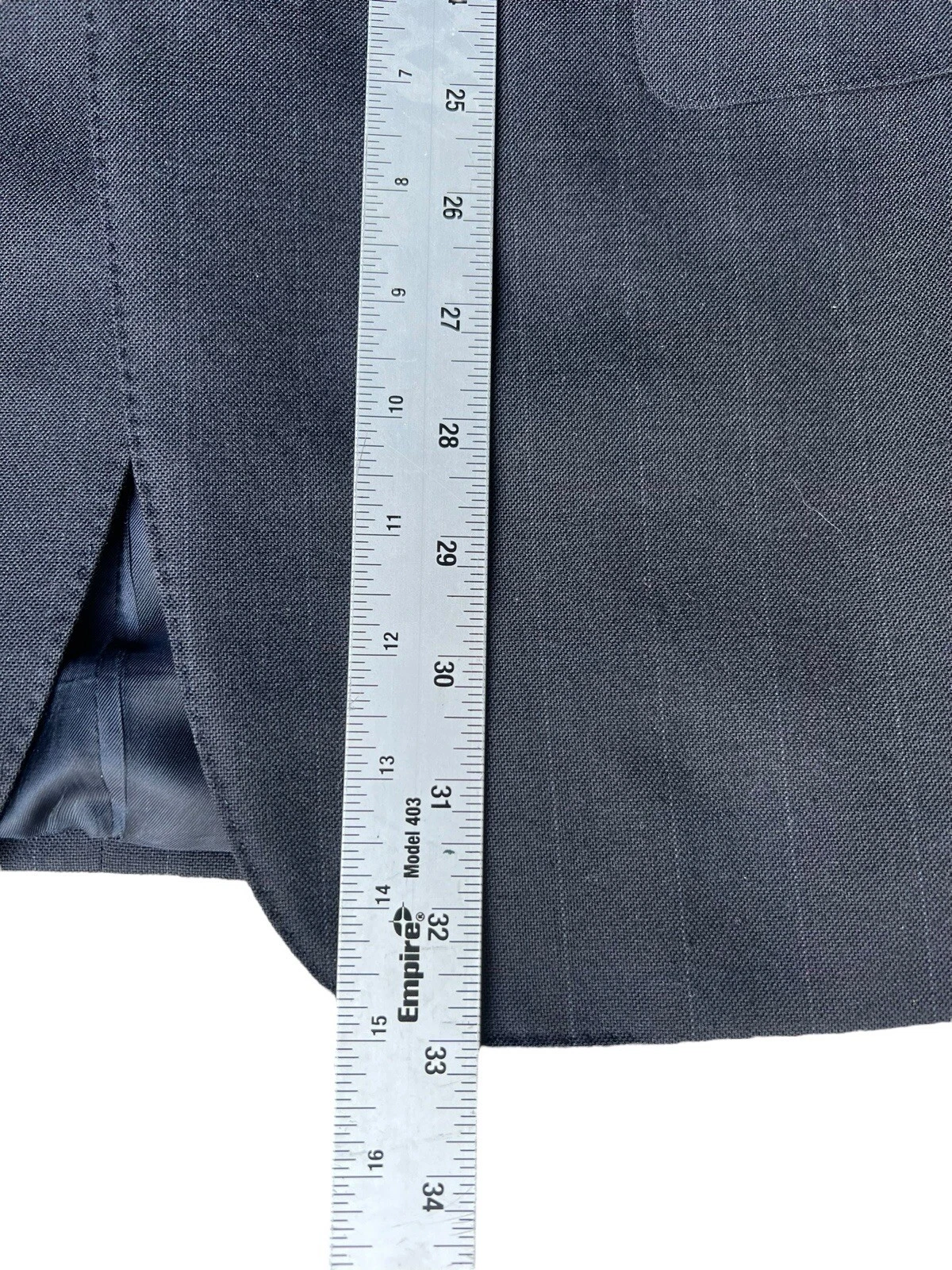 GUCCI Blazer Tuta Su Tail Lana Cashmere Nero Giacca da Uomo 52 LEGGI