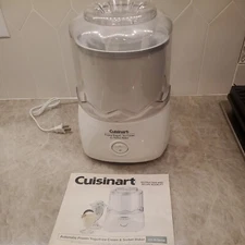 White Cuisinart Automatic Frozen Yogurt-Ice Cream & Sorbet Maker - 1.5 Quart 