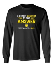 Things Men Know About Women Novelty Sarcastic Humor Men's Long Sleeve Shirt