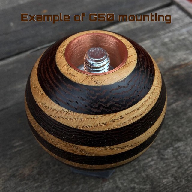 Porsche 917 908 Style Wenge & Oak Wood Gear Shift Knob for 911 912