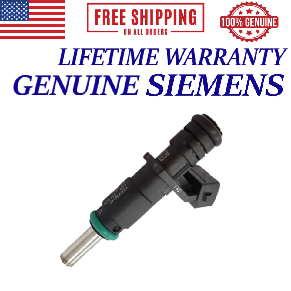 OEM Siemens Pack/6 Fuel Injectors For 2006 BMW 330i 3.0L I6 #7531634 - Image 2 of 2