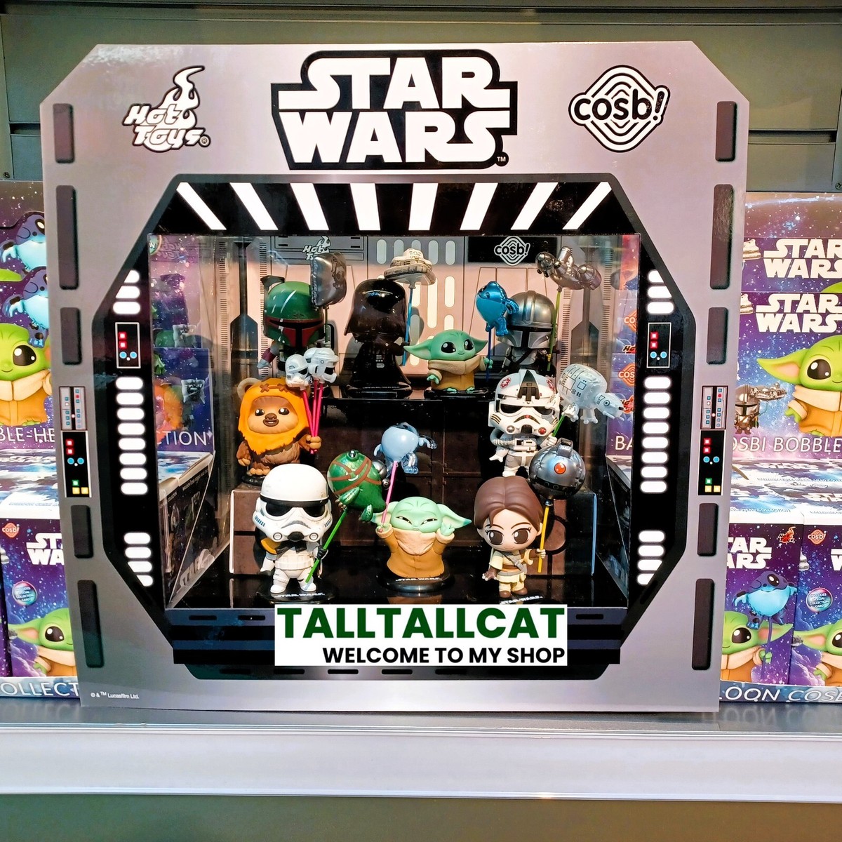 Hot Toys x Disney+ CBX249 Star Wars Balloon Cosbi Full box ( Case