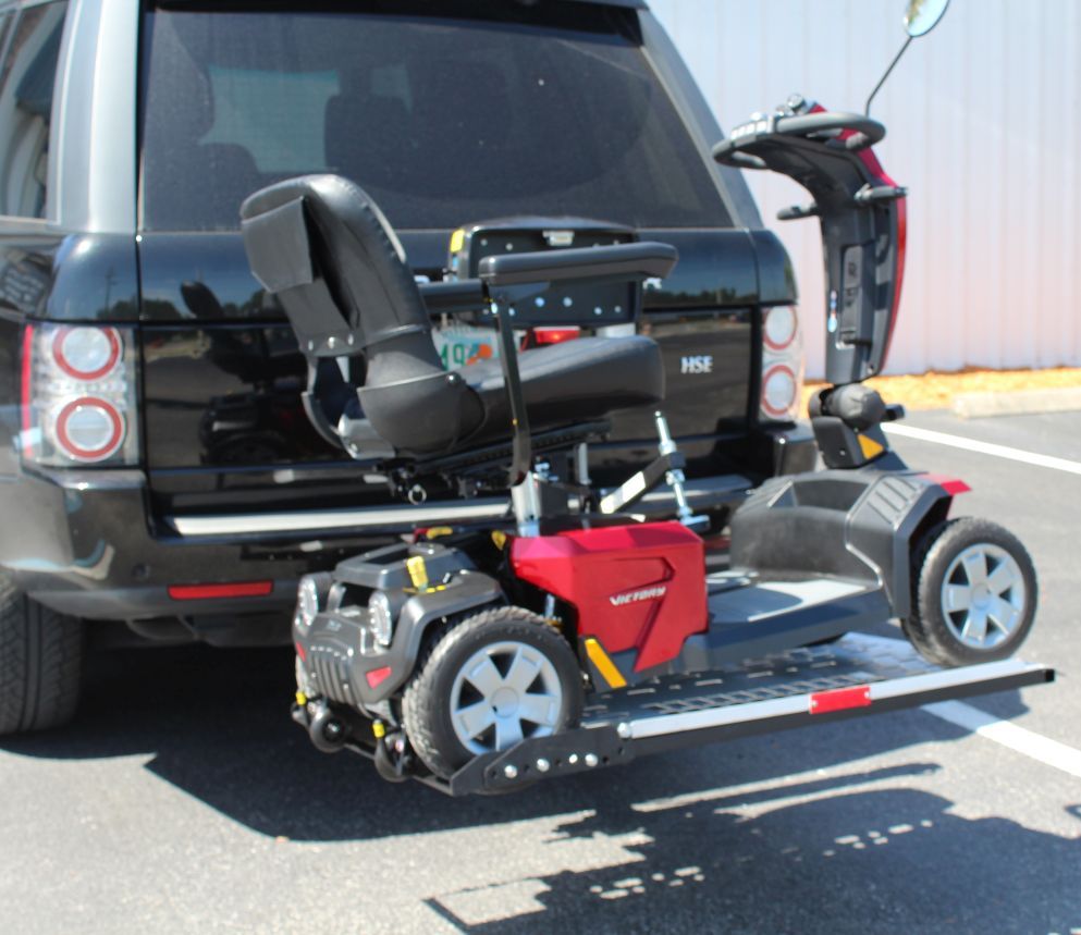 Universal Fully Automatic Scooter LIFT Hitch Mount Carrier Swing Away