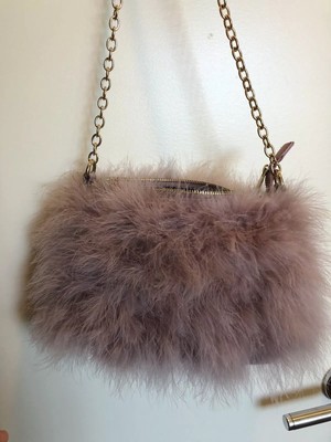 fluffy topshop bag