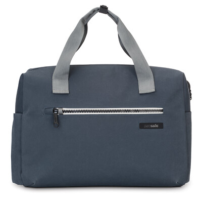 pacsafe Intasafe Brief Bag Henkeltasche Tasche Navy Blau Grau Neu
