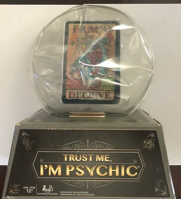 Spin Master Games Trust Me I m Psychic Game, Fortune-Telling Box Damage See Pics