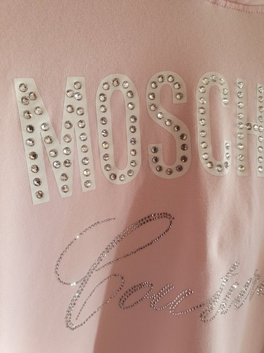 Moschino felpa con cappuccio Rosa Cotone taglia 12 anni/ 152 Cm Bambina - Picture 6 of 14