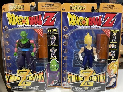 Striking Z Fighters Dragon Ball Piccolo And Vegeta Figure Bundle Brand New