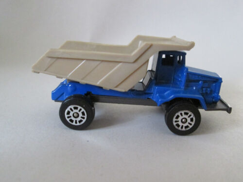 1980 Era Corgi Juniors Blue/Grey Terex R35 Rear Dump Truck England 1:64 (Mint) - Picture 3 of 10