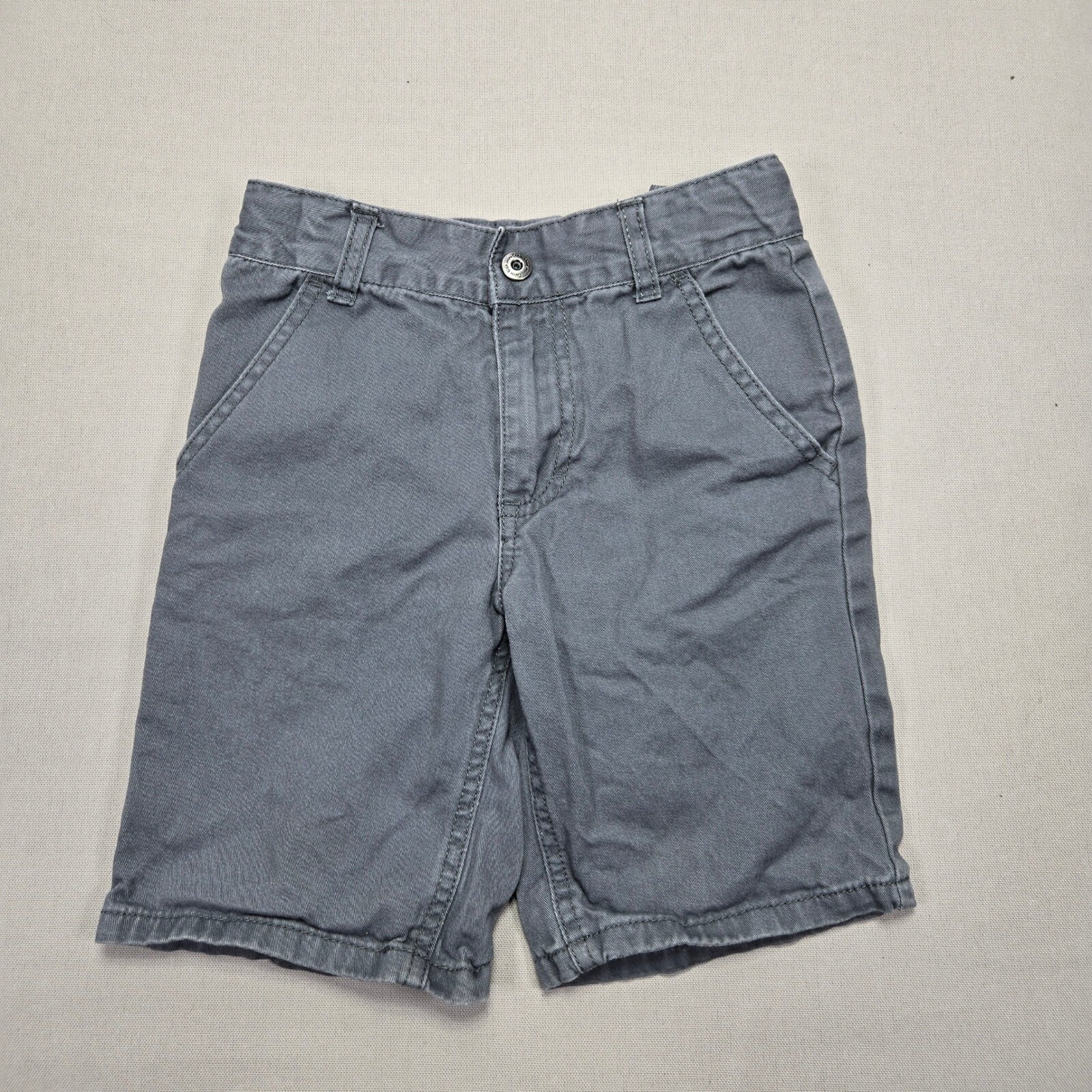 Calvin Klein Jeans Shorts Chino Casual Everyday Gray Boys Size S