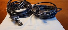 LOT OF 2 SVGA VGA M/M LCD LED Monitor Cable Male to Male 25 FT
